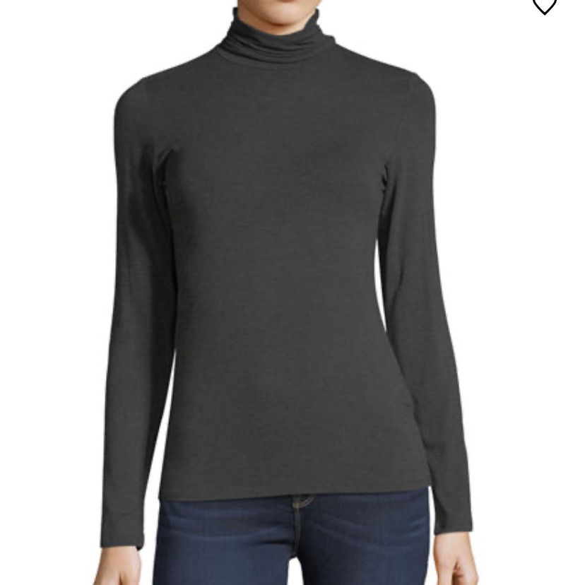 Nwt Majestic Paris Neiman Marcus Gray Soft Turtleneck Size 4